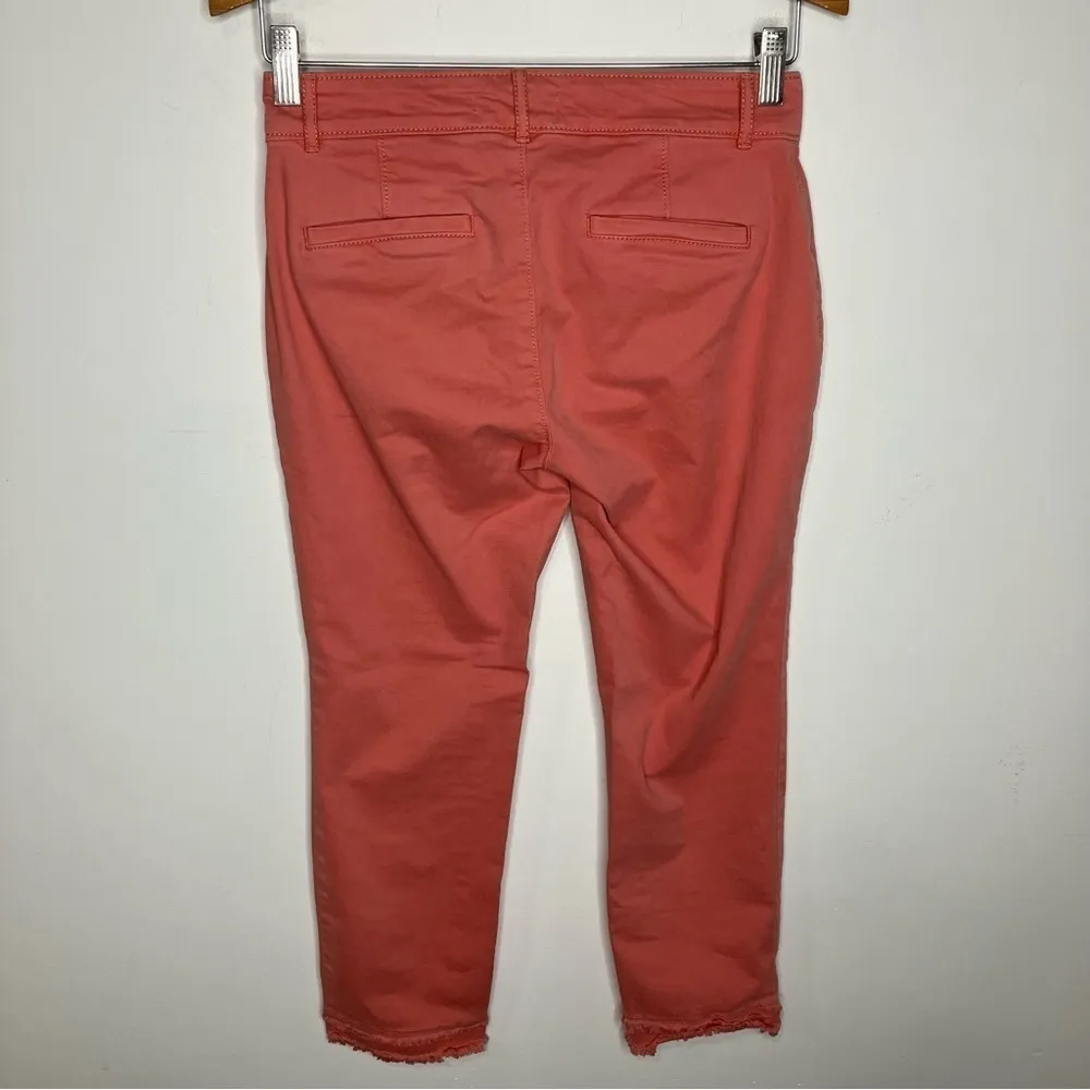 Loft salmon cropped pants size‎ 00P - Image 5
