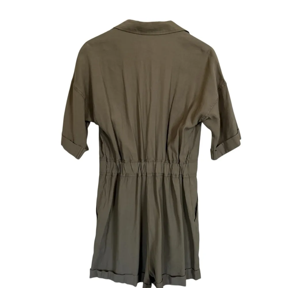 Pinch Army Green Romper Women’s Small - Image 6