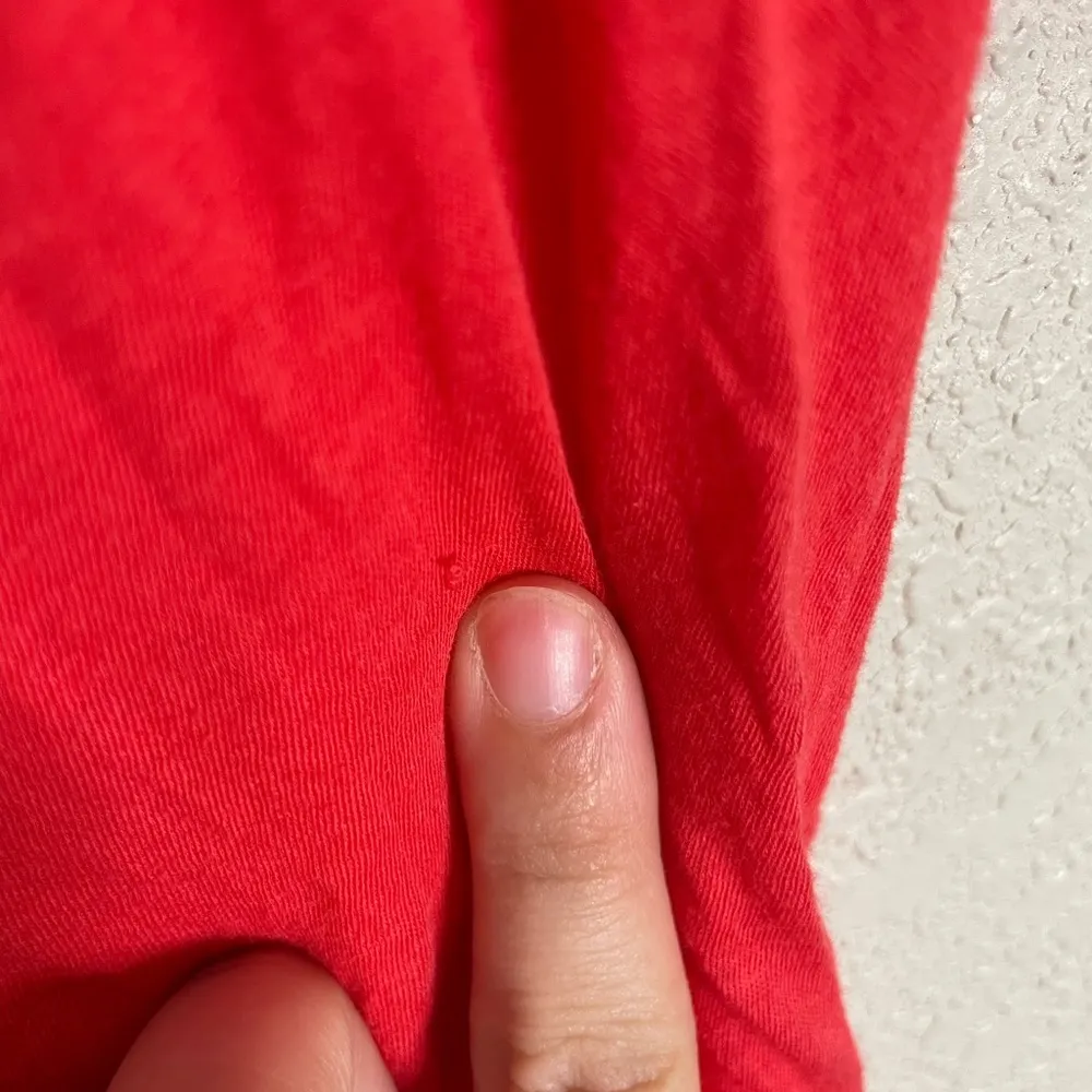 Monrow Red Orange T Shirt XS - Image 3