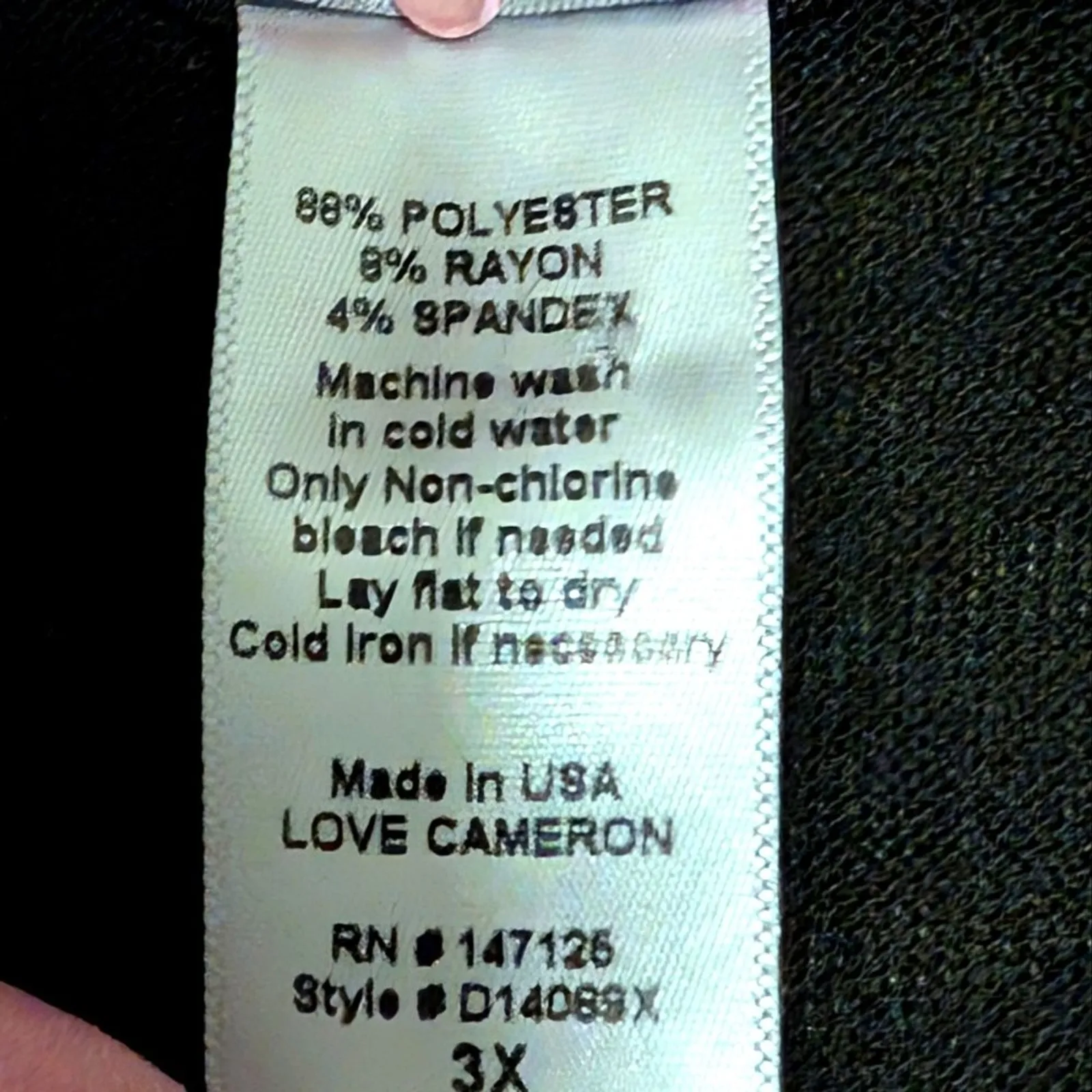 🆕 Love Cameron Plus 3X Sexy Dress White Black Chevron Slimming Design NEW‎ - Image 3