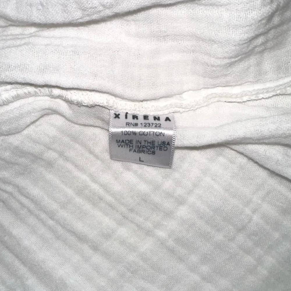XiRENA Leyla White Gauzy V - Image 6