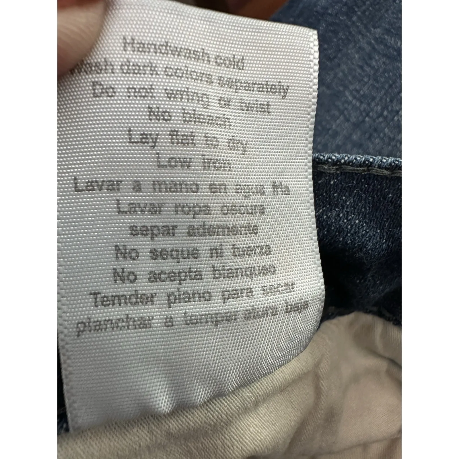 Judy Blue Jeans Skinny Jeans Womens 11/30 Raw Hem Stretch New‎ Dark Wash #J6-4 - Image 10