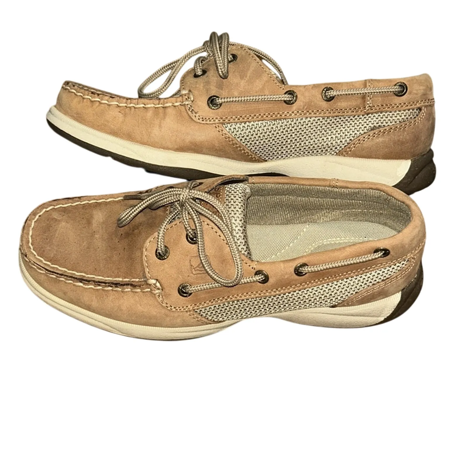Woman’s Sperry Intrepid 2 Eye Tan Loafers Size 7.5 - Image 3