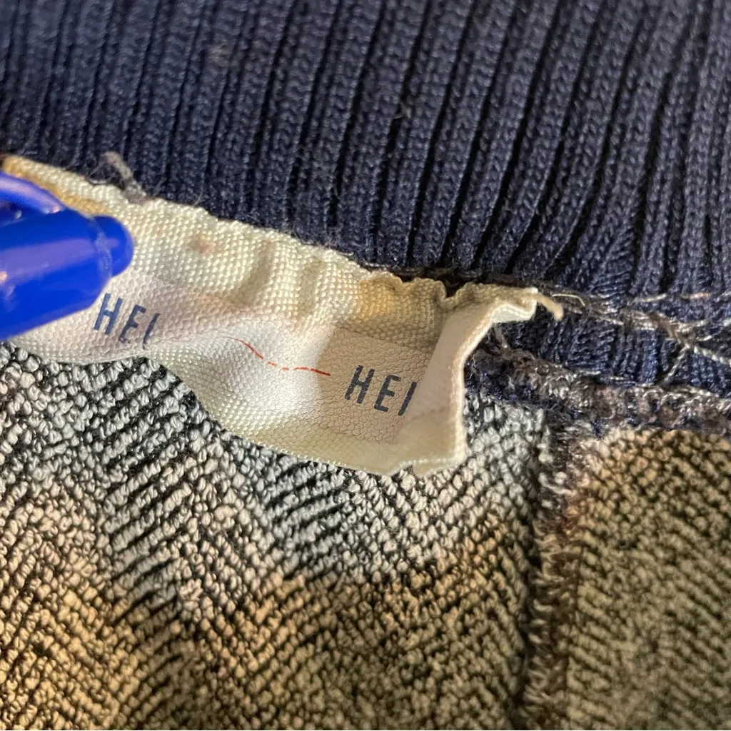 HEI HEI Heather Grey Casual Sweatpants Size Medium lounge Anthropologie retro Gray - Image 4