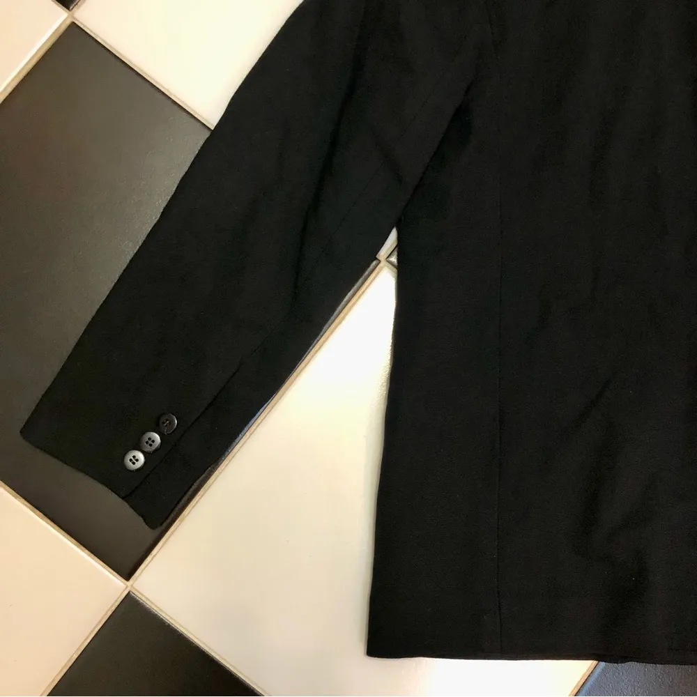 Vintage 90s Gianni Sport Oversized Blazer Long Lapel Jacket Double Buttons sz 10 - Image 5