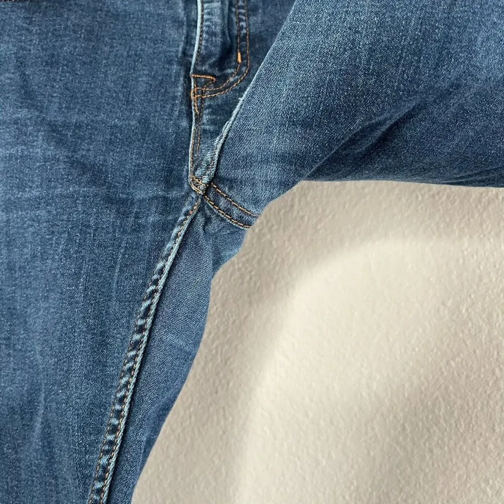 BDG Urban Outfitters Womens Dark Wash High Rise Cigarette Ankle Jeans 28W - Image 8