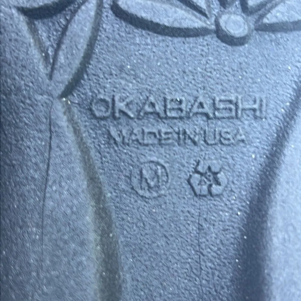 Okabashi Women’s Black Arch Support Non Slip Washable Every Day Sandals Sz M NWT - Image 10