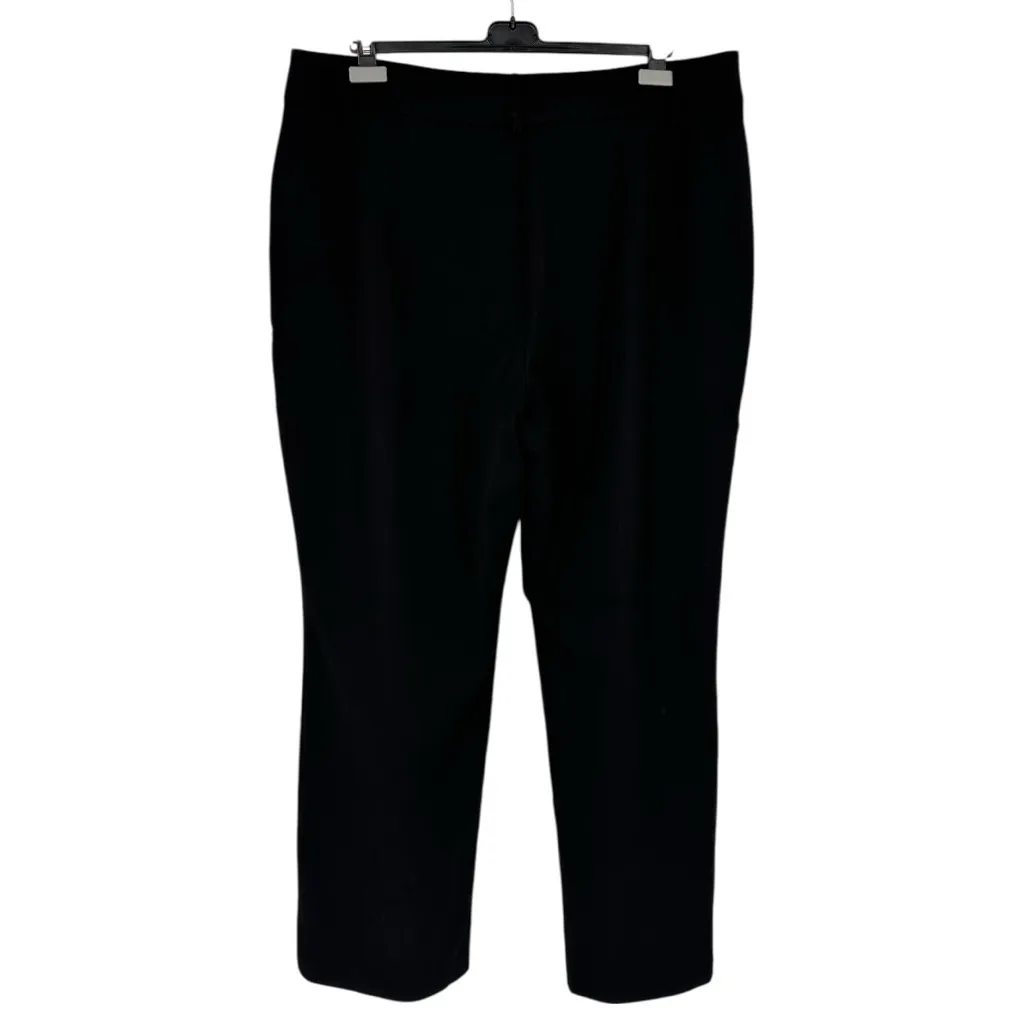 Disturbia Marian Front Split Straight Leg Tailored Trousers in Black size 16 NWT - Image 9