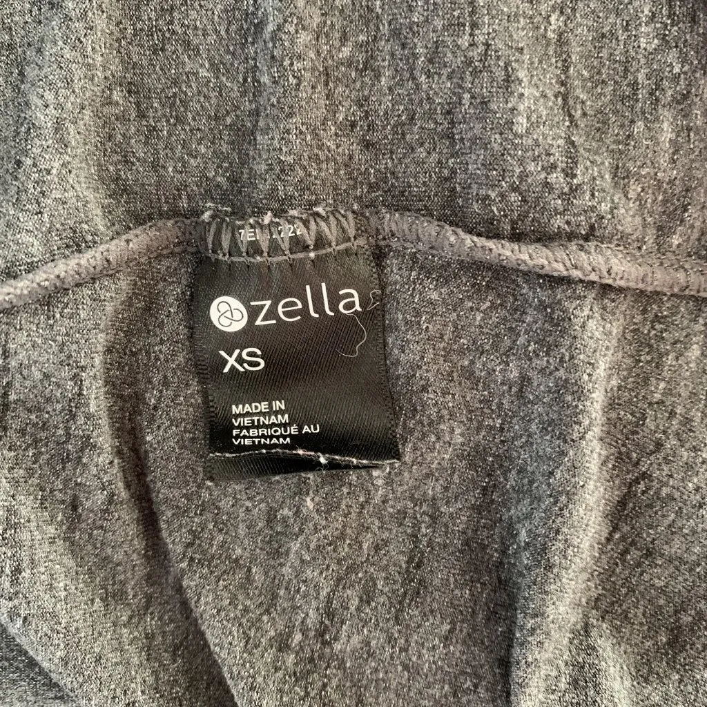Zella‎ Womens Top XS Gray Long Sleeve Athletic Tee Yoga Running Activewear - Image 5