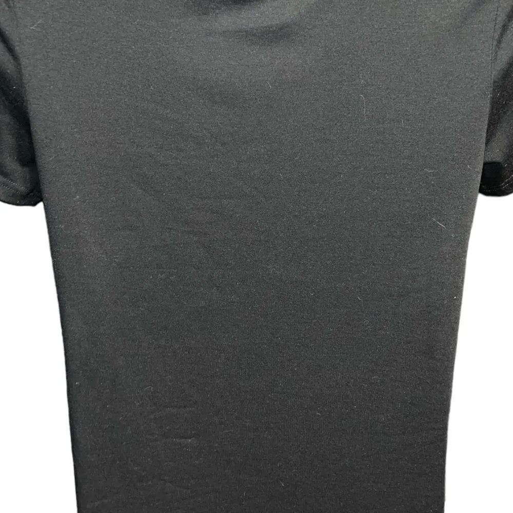 Cute black tee with fun sayings on front! New Size M - Image 6