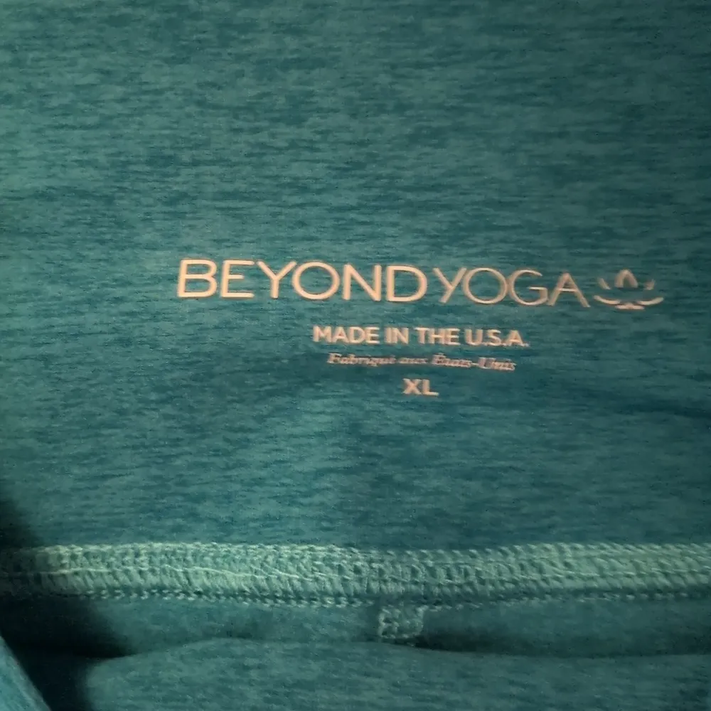 Beyond Yoga Spacedye Caught in Midi High Waist Legging in Cerulean Blue Sz XL - Image 5
