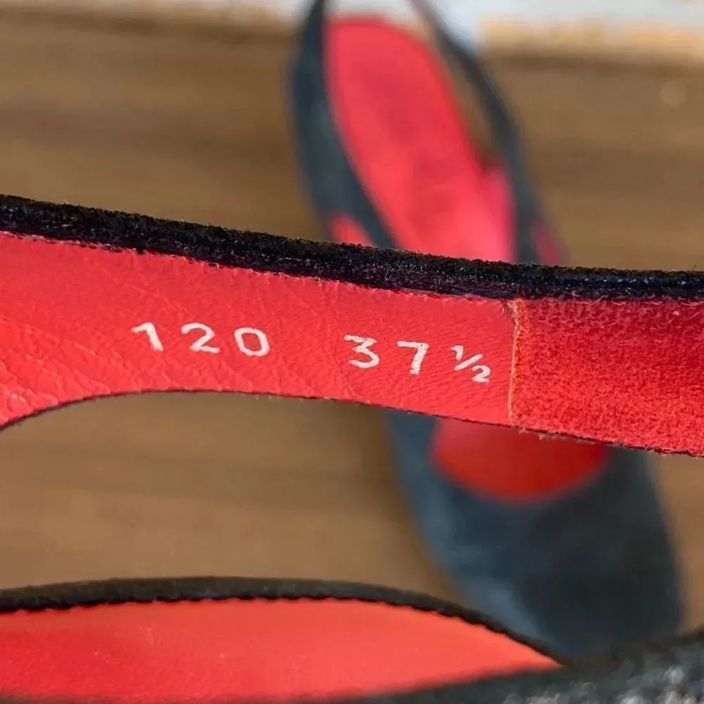 Pas de rouge shoes size 7 Black - Image 4