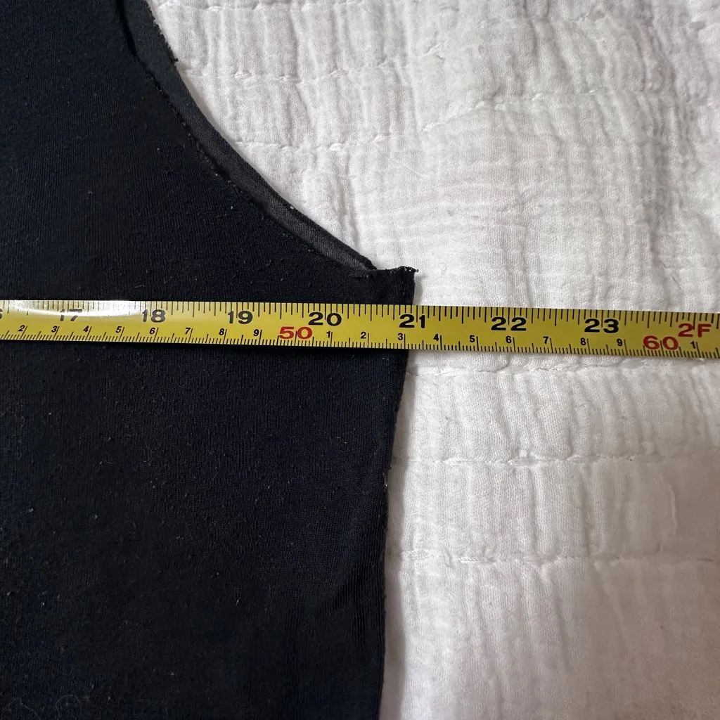 Fifth Sun Black Sheer Skull Tank Top size Medium - Image 6