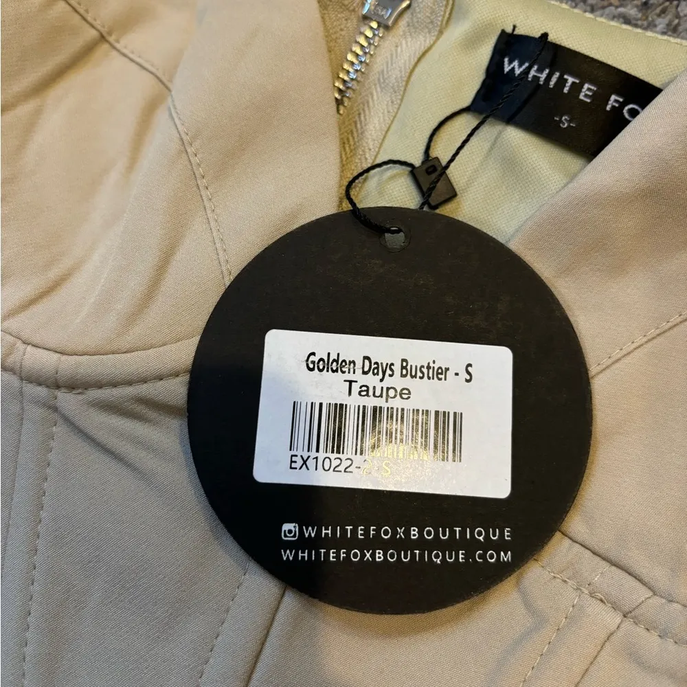 White Fox Boutique  Bustier Top - Image 3