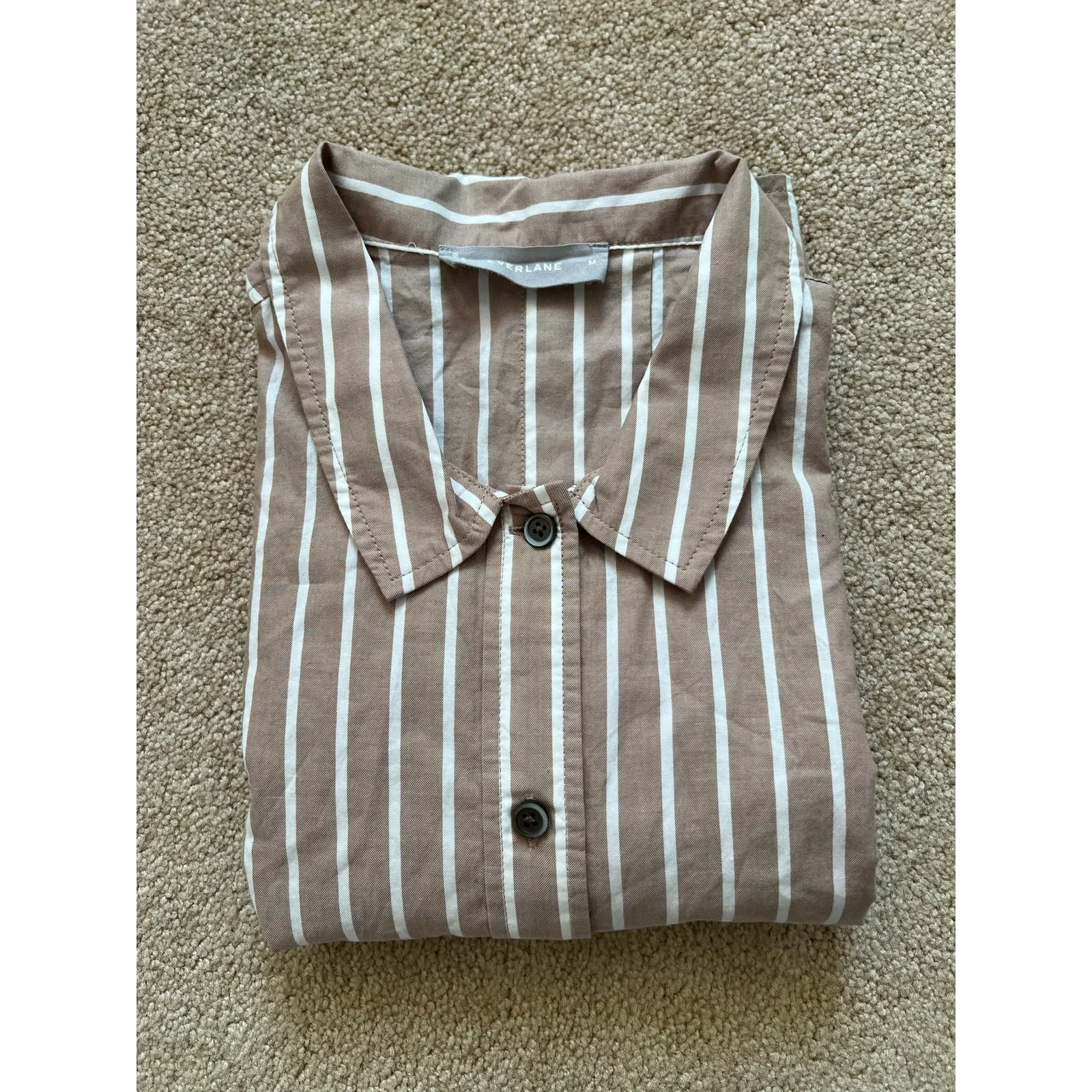 Everlane The Woven P.J. Long Sleeve Top - Image 3