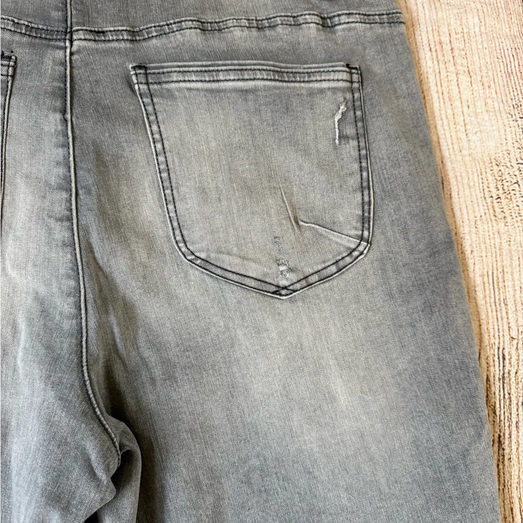 Democracy “Ab”Solution Size 16W Faded Gray Denim Straight Leg Pants - Image 14