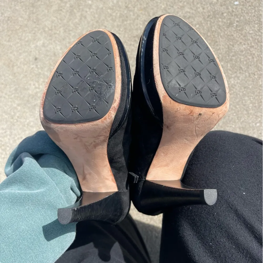 UGG Bianka Heeled Platform Boots Womens Size 6 - Image 10