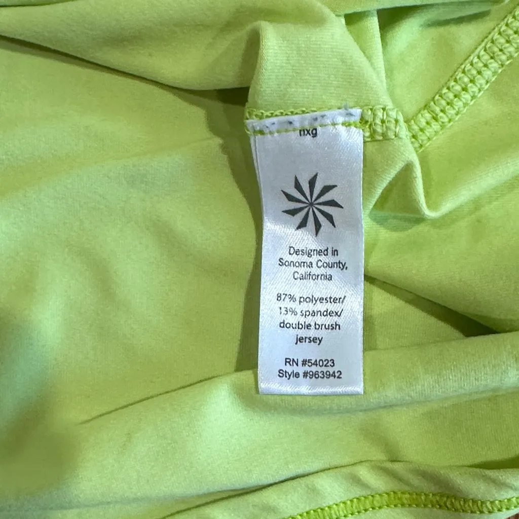 Athleta Lime Green Tank Top - Image 3