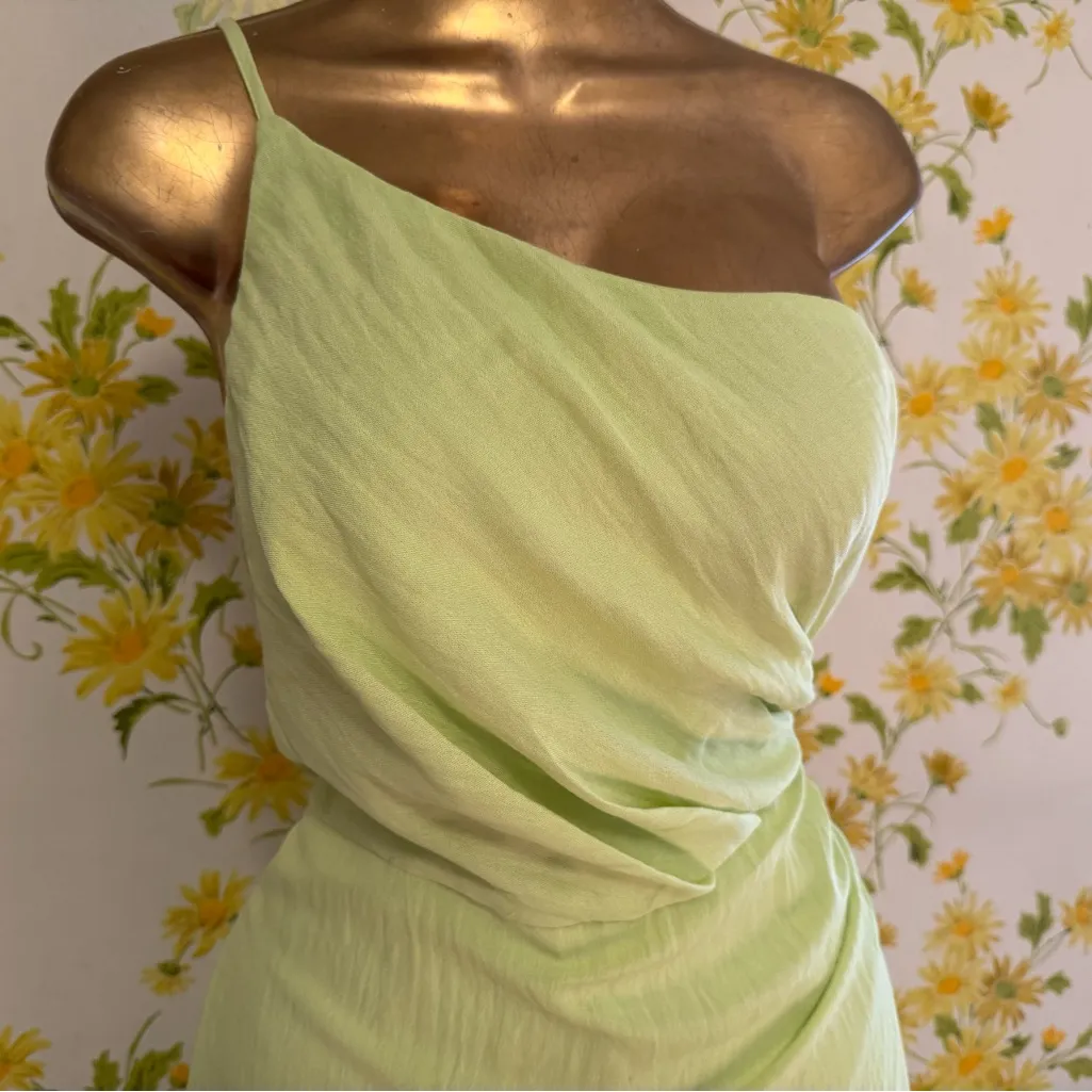 Chic Mint Green Sleeveless Jumpsuit size L - Image 4