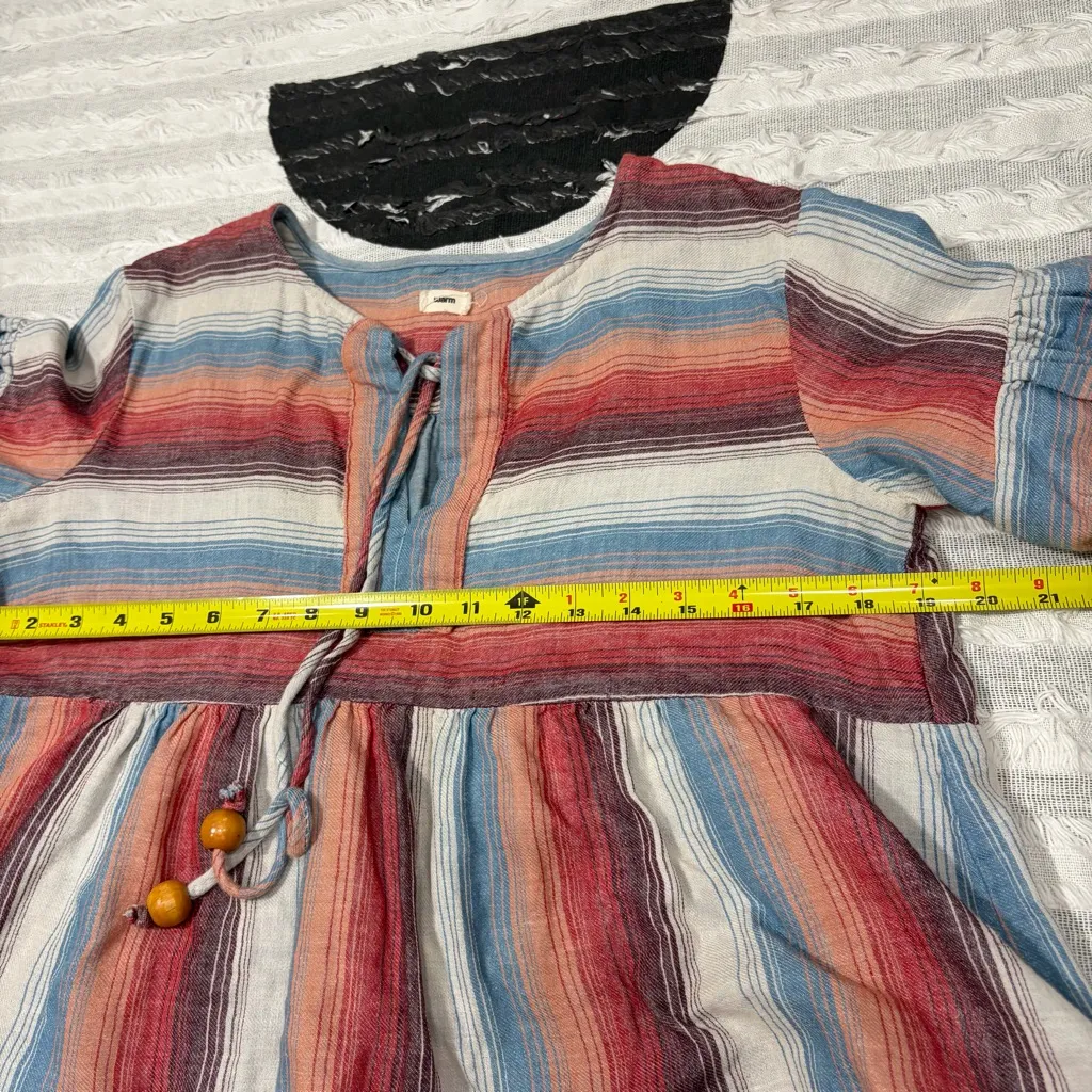 Warm by Tracy Feith Top Size 1 US S Striped T - Image 10