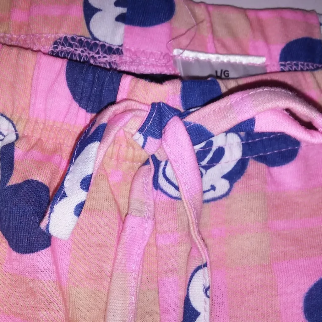 Disney Pink Mickey Mouse Pajama Pants - Image 3