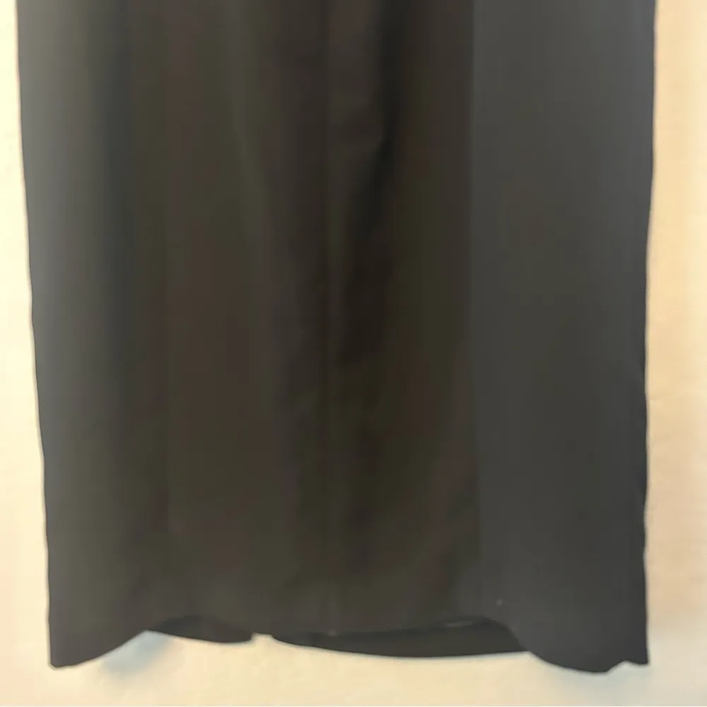 Jones Wear Dress black sleeveless dress with twist bow detail on front size 4 - Image 13