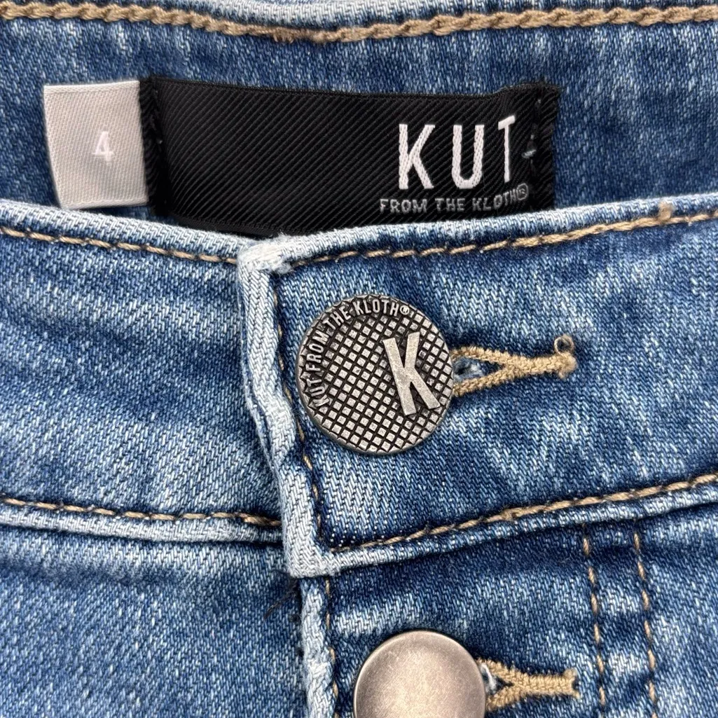 Kut Women's Blue Distressed Jeans - Image 2