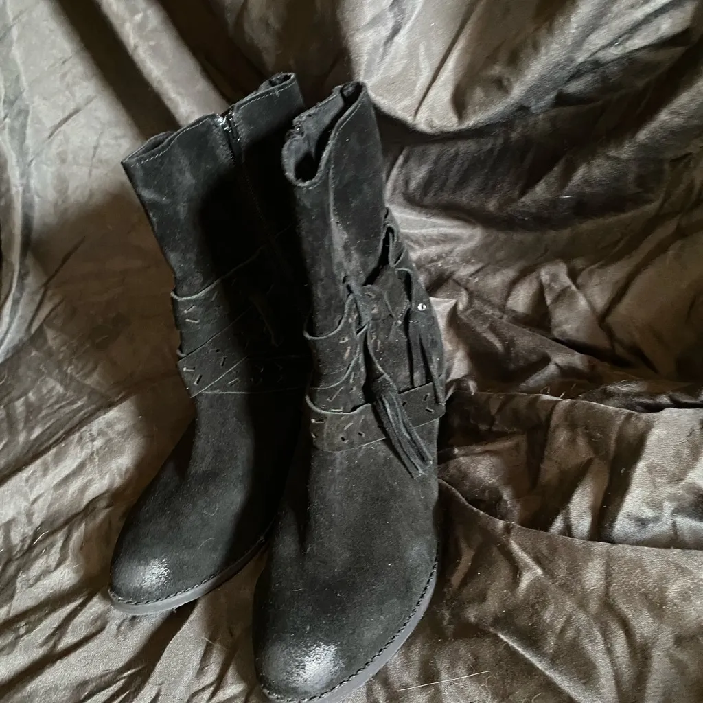 Naughty Monkey Black Ankle Boots - Image 5