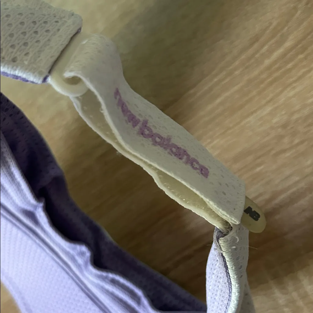 New Balance Lavender and White Women's Visor - Image 7