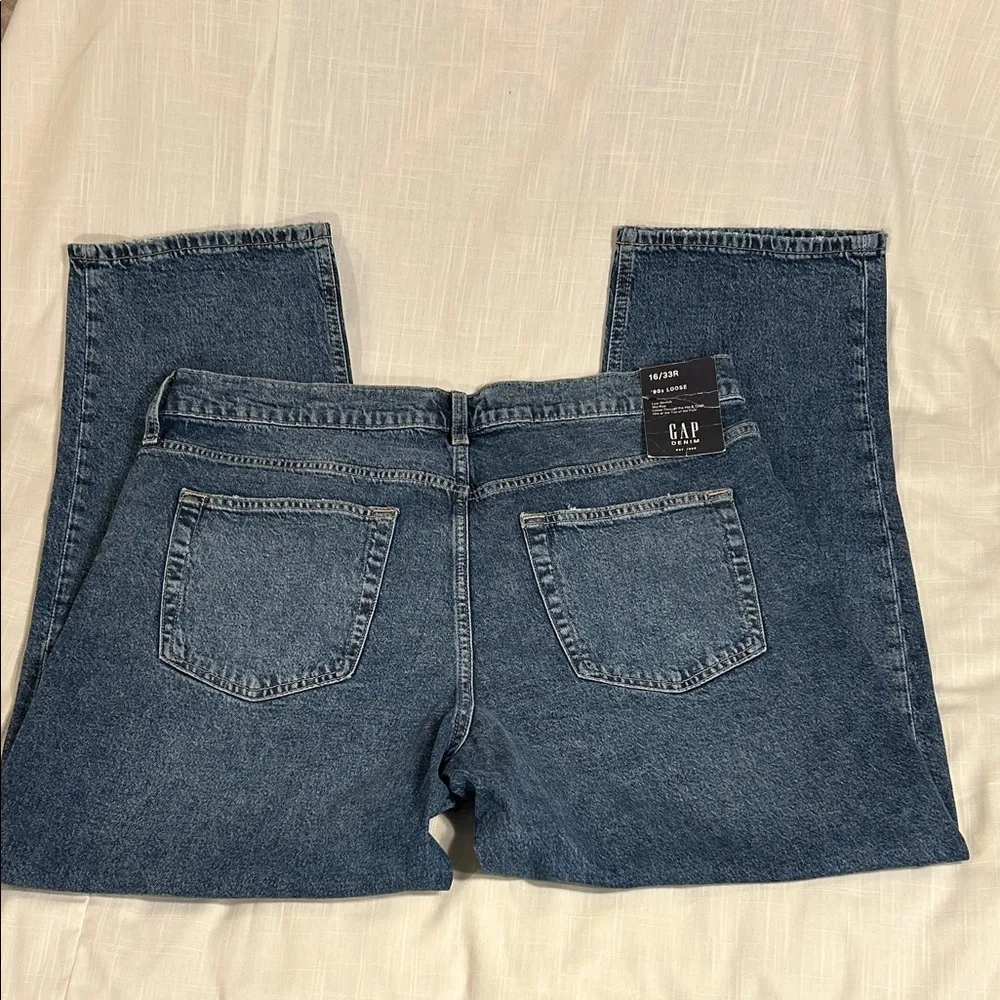 GAP Women’s Blue Denim Jeans - Image 2