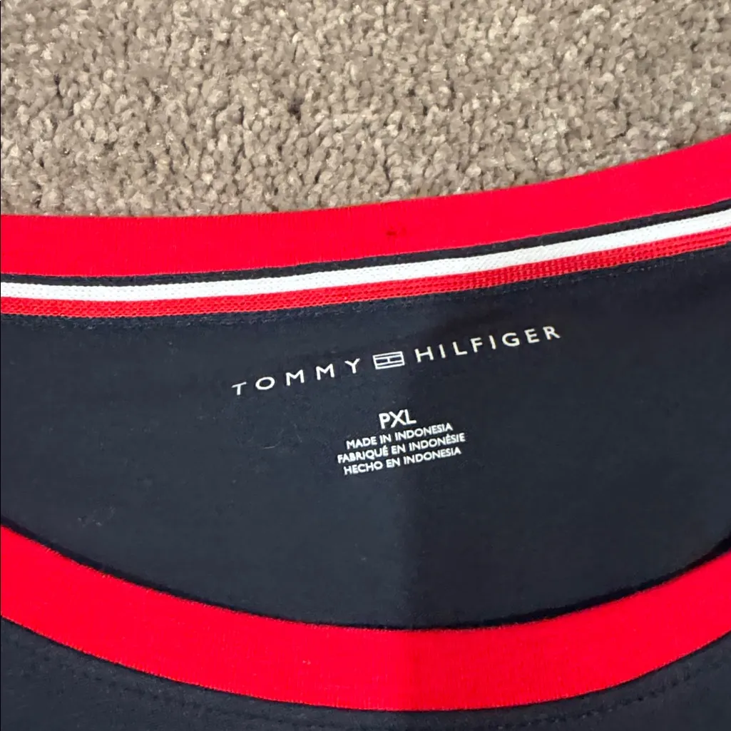 Tommy Hilfiger Navy Dress SIZE XLP - Image 3