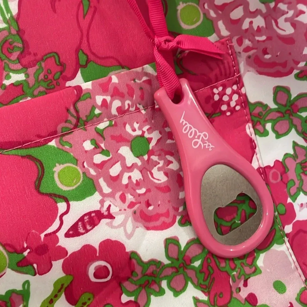 Lilly Pulitzer Beach Bag and Insulated Beverage Bucket Cooler Bag set - Image 7