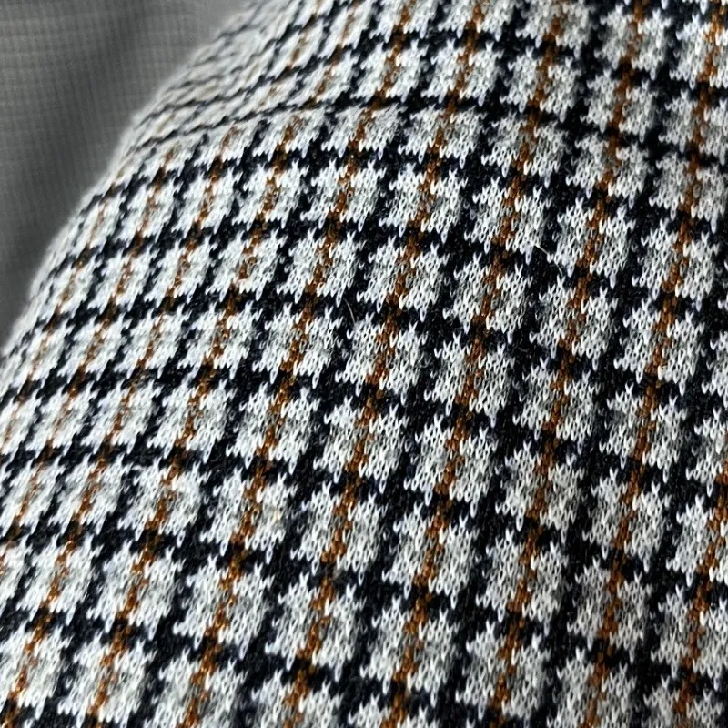 Philosophy‎ Republic Clothing Houndstooth Blazer Jacket S/P Longline Gray Size undefined - Image 5