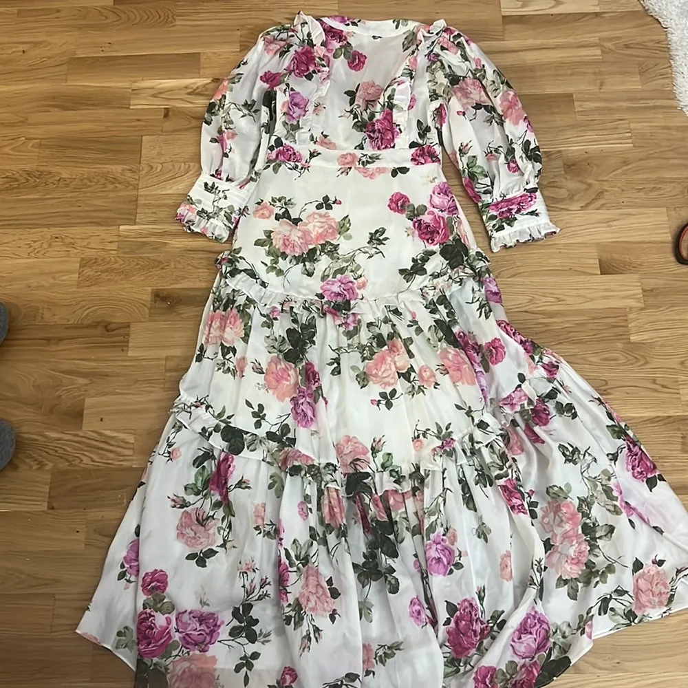 Loveshackfancy lorencia silk blend maxi dress - Image 10