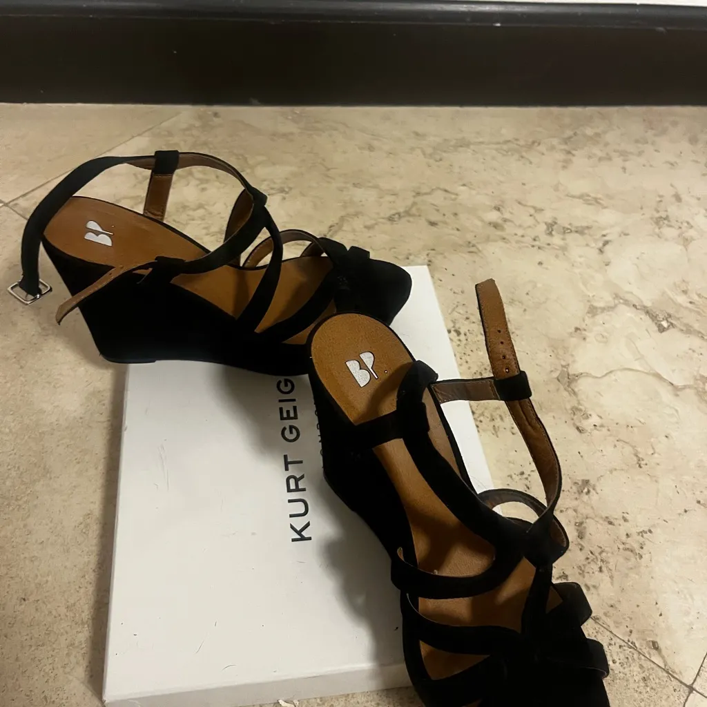 BP Black Women's Sandals Size 7 - Image 3