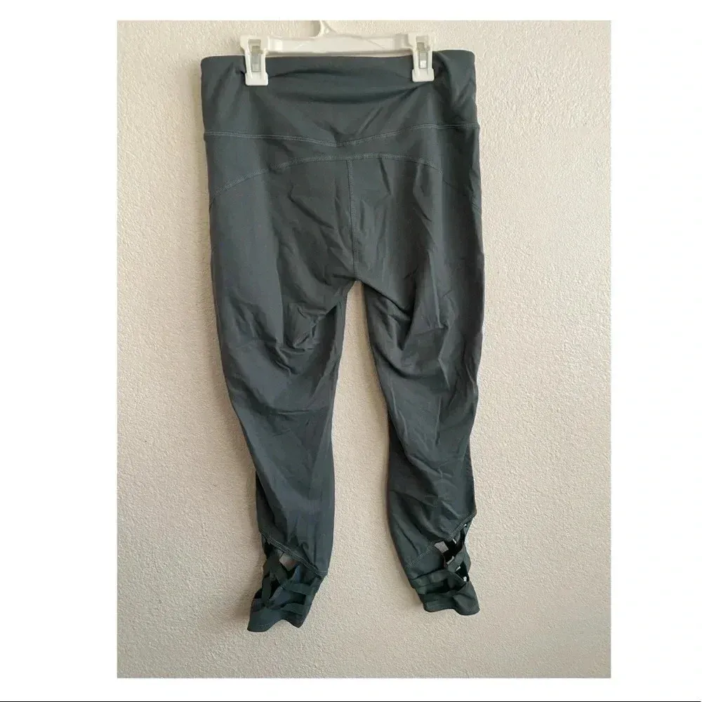 💥Active Life Womens Active Legging Elastic Criss Cross Detail Yoga Pant M - Image 4