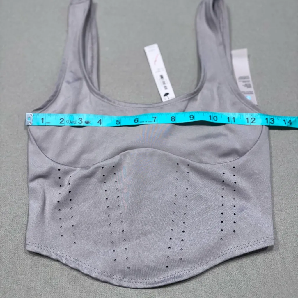Victoria's Secret Essential Perforated Corset tank and spandex set - Image 3