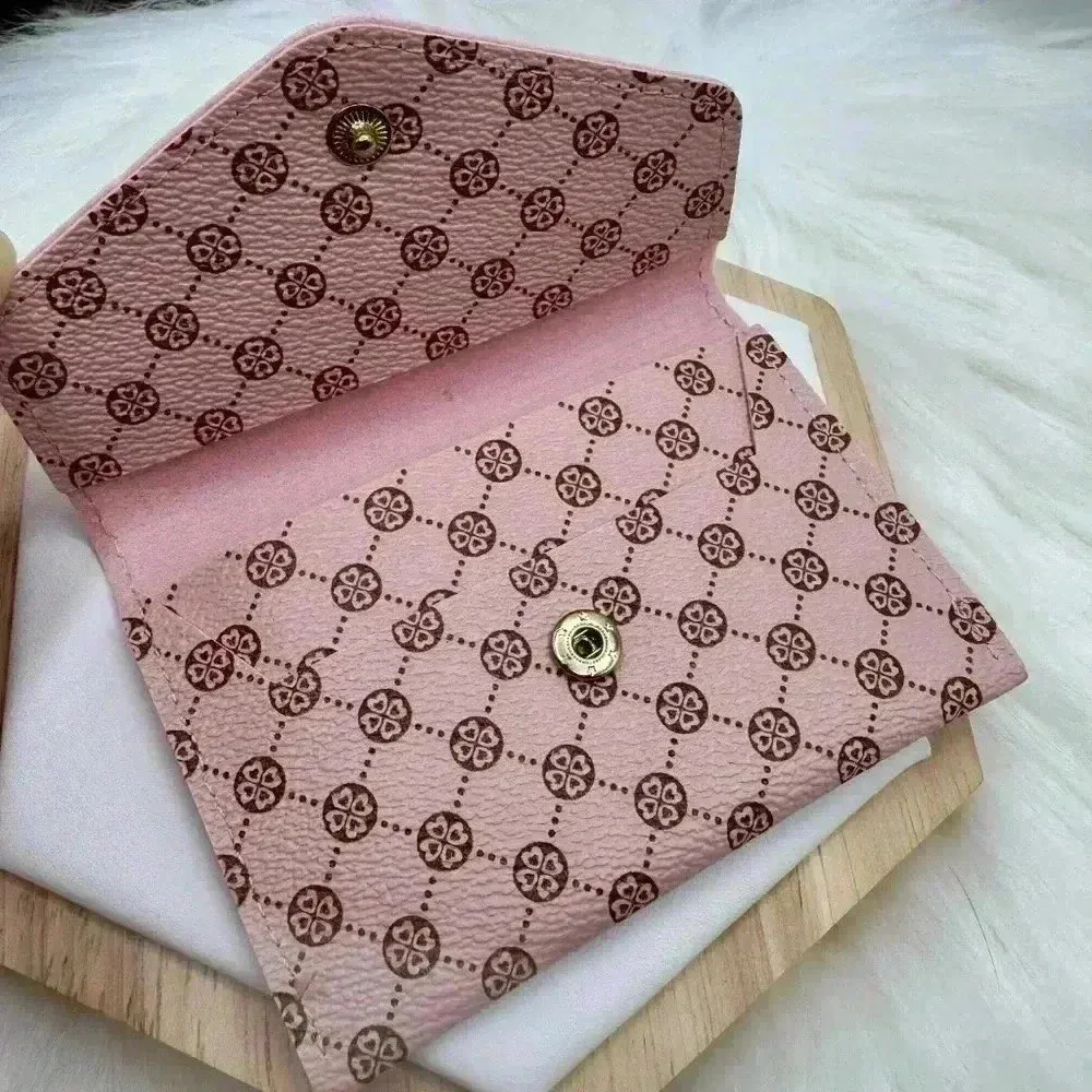 SOUTHLAND&KANGAROO Card Case Card Holder Wallet Pink - Image 2