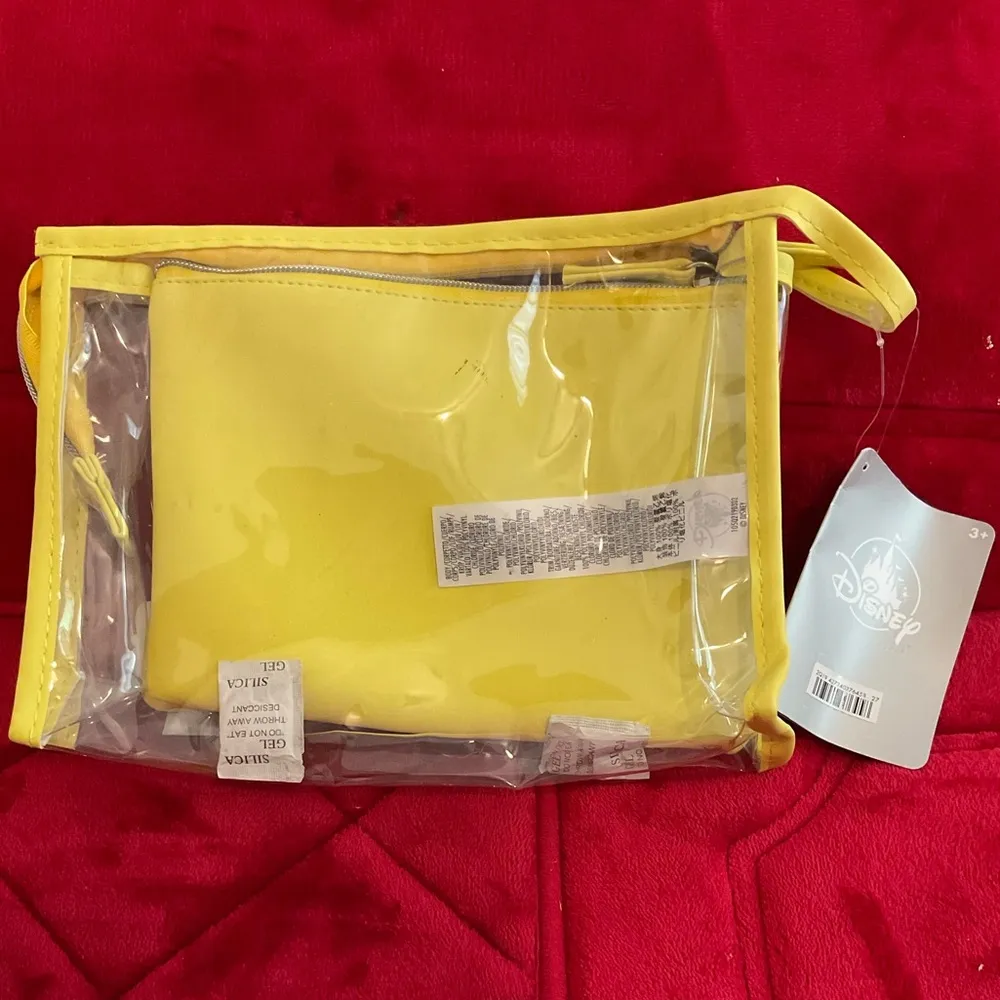 A Very Sweet Disney Beauty In The Beast NWT Plastic Pencil Bag Cases - Image 2