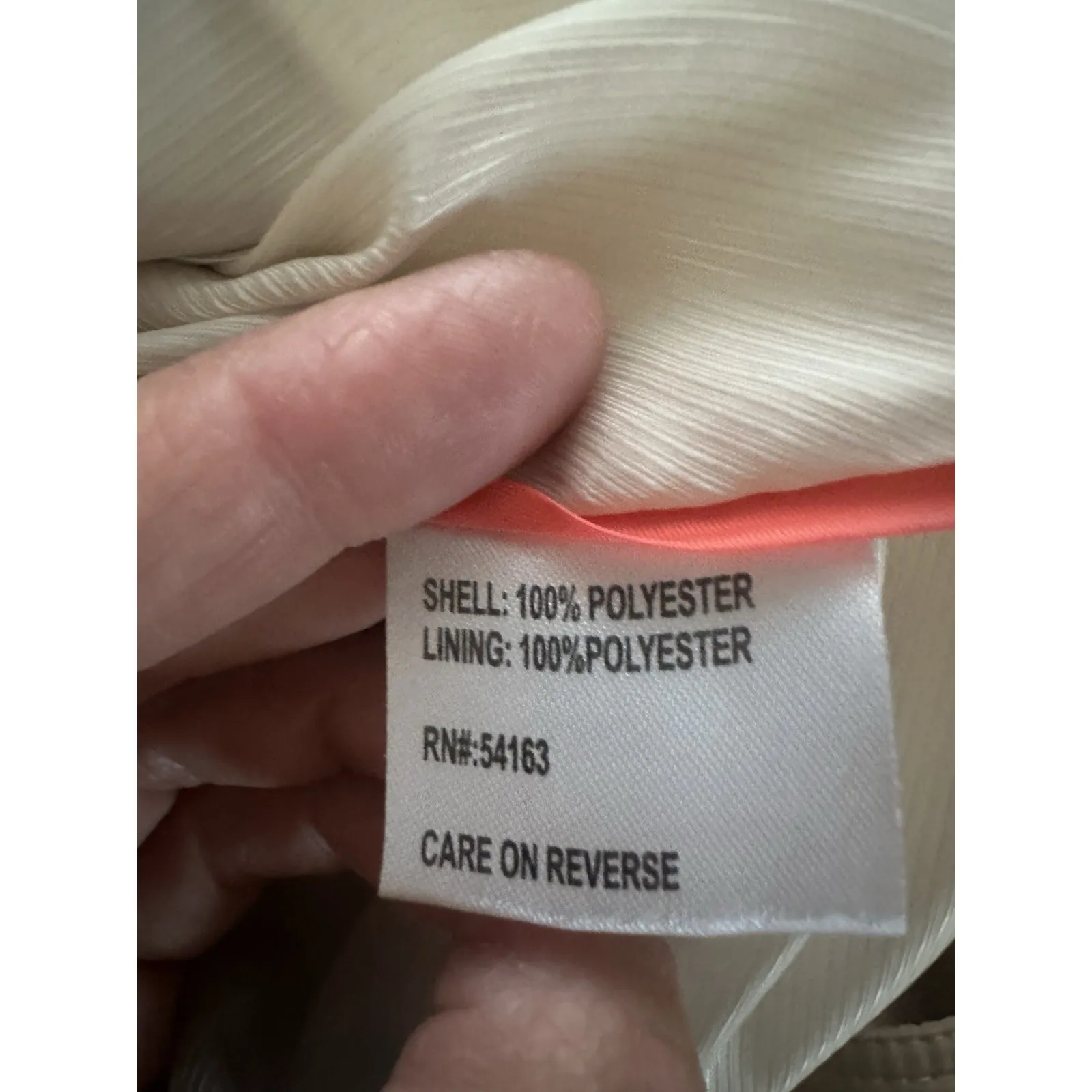 Calvin Klein Tan Trench Coat Size XL - Image 11