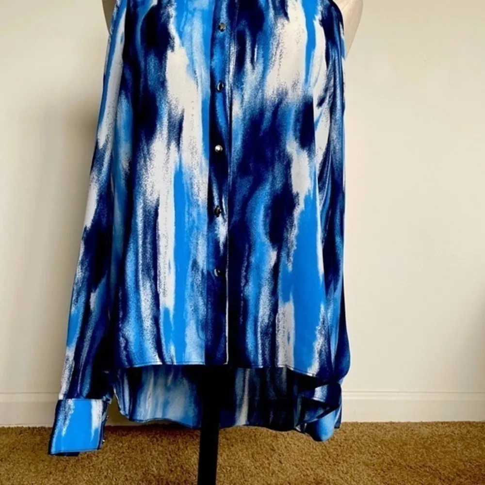 Sami & Jo cold sleeve blue-white tunic Sz.… - Image 34