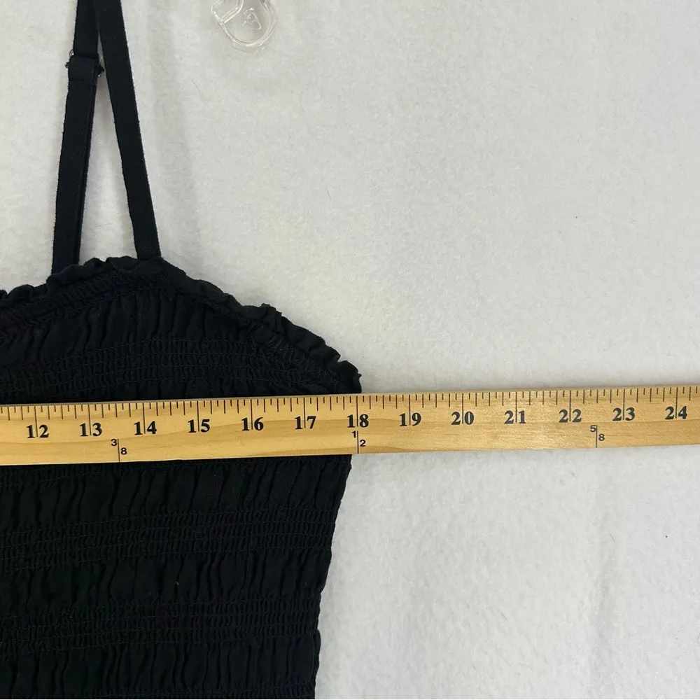 Universal Thread Linen Jumpsuit Tank Womens XXL Black - Image 4