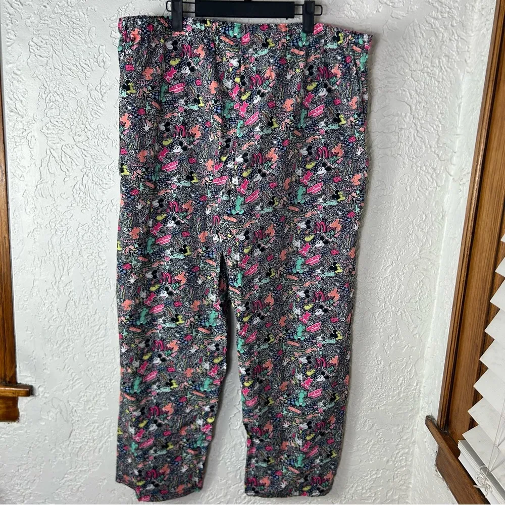 Disney Parks | Mickey Mouse Cartoon Pajama Pants Size XL - Image 2