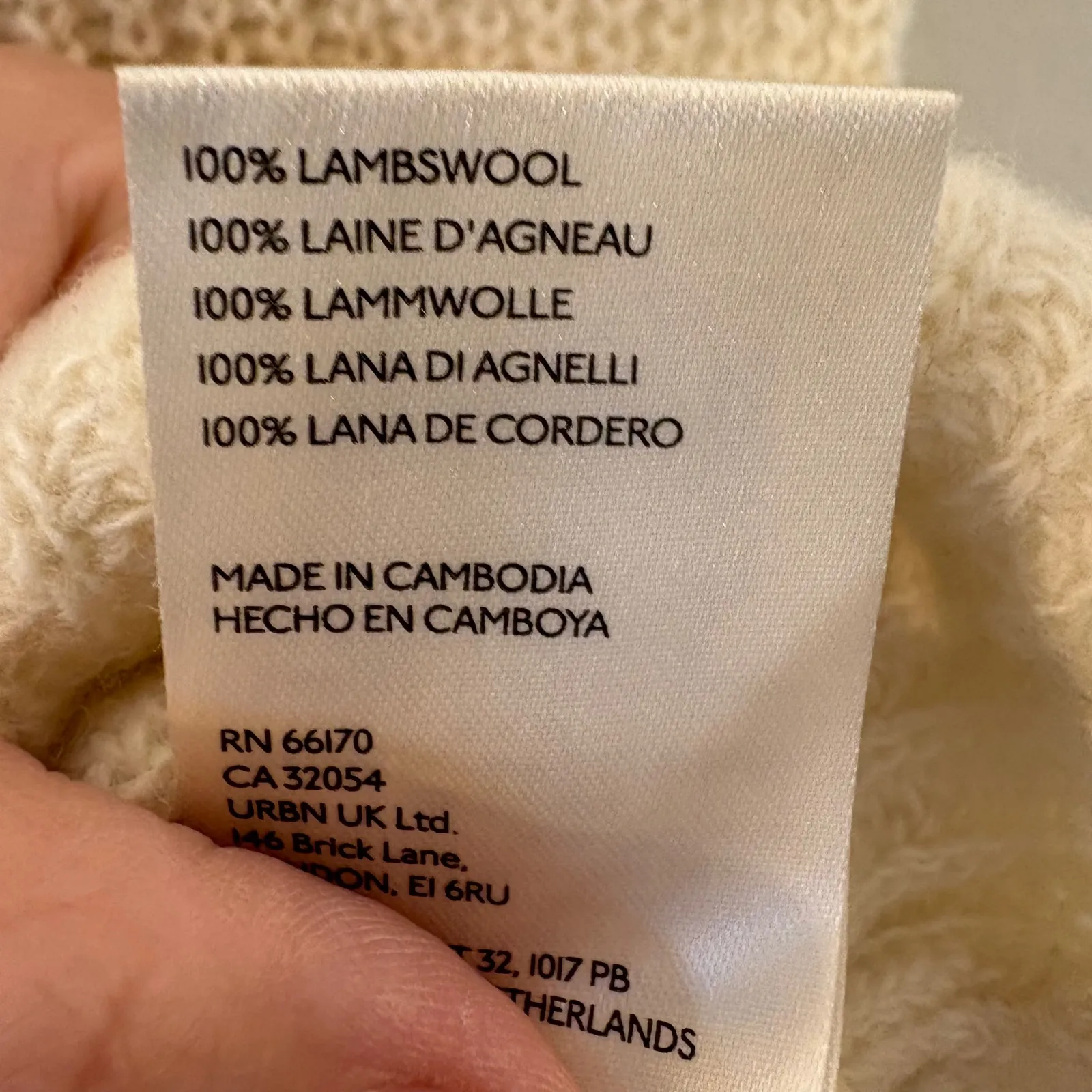 Maeve Anthropologie Mock-Neck Muscle Crop Sleeveless Sweater Ivory Size Small - Image 7