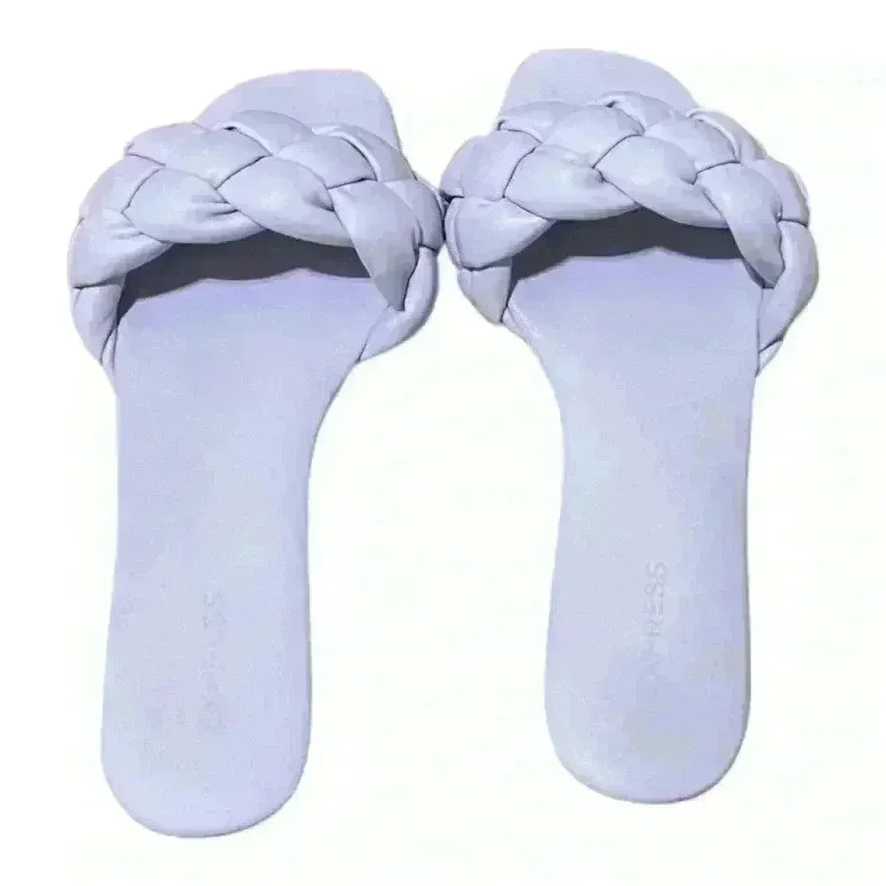 Women’s Express Braided One Band Sandals - Image 5