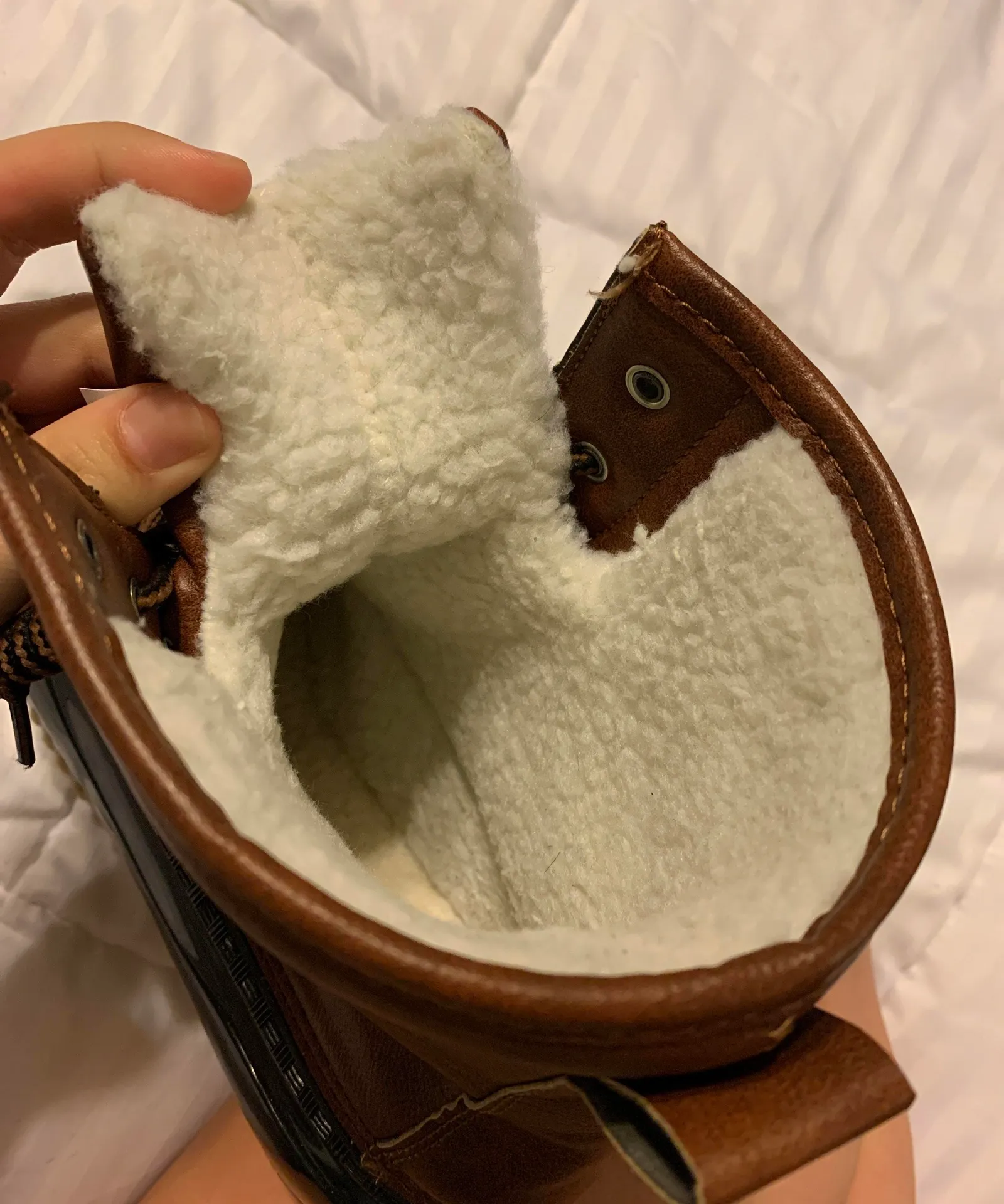 Snow Boots Brown Size 10 - Image 4