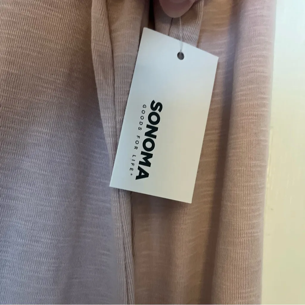 NWT Sonoma Mauve Long Sleeve Top XL - Image 4