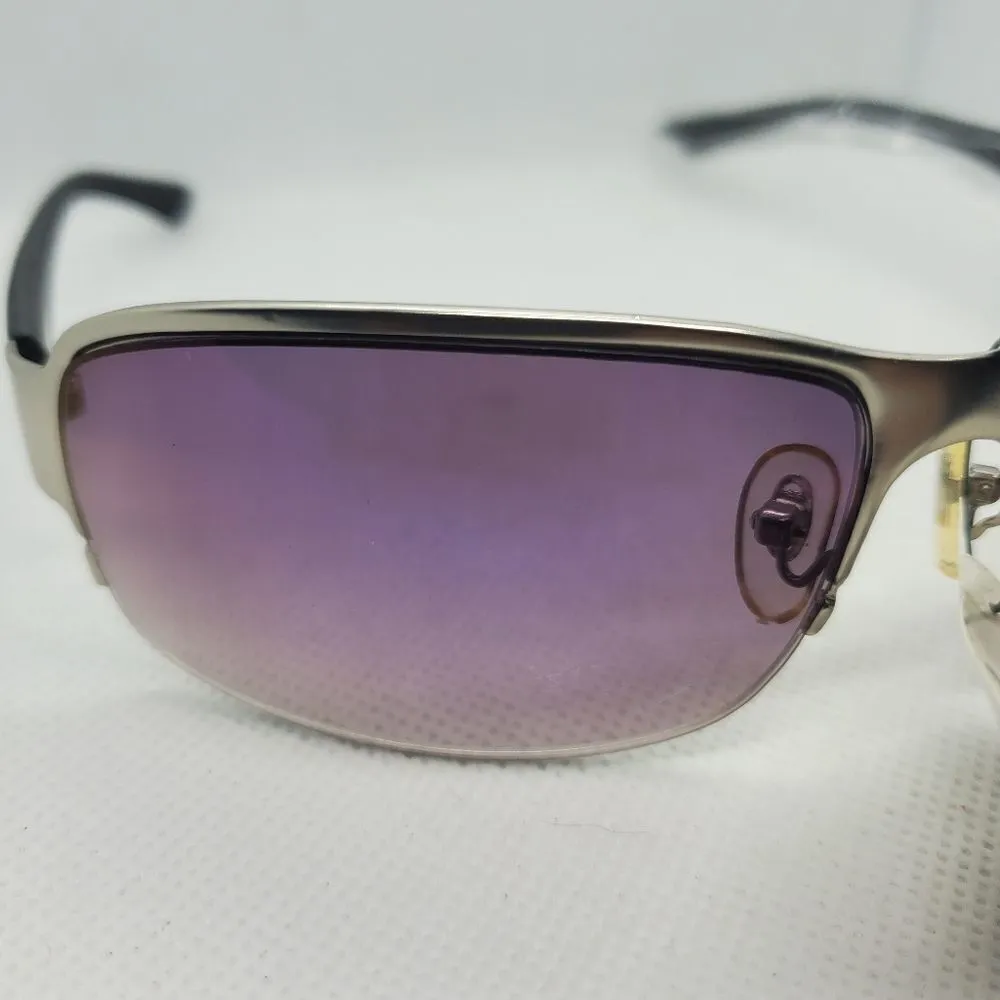NWT X Loop Silver & Black Sunglasses Silver - Image 6
