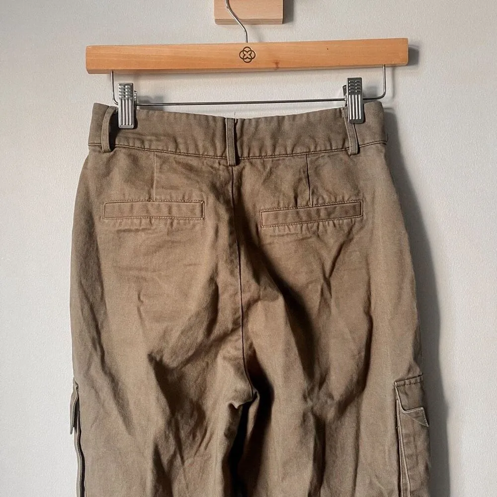 Revolve Tiger Mist Olive Green Utility Pants Size XS - Image 7