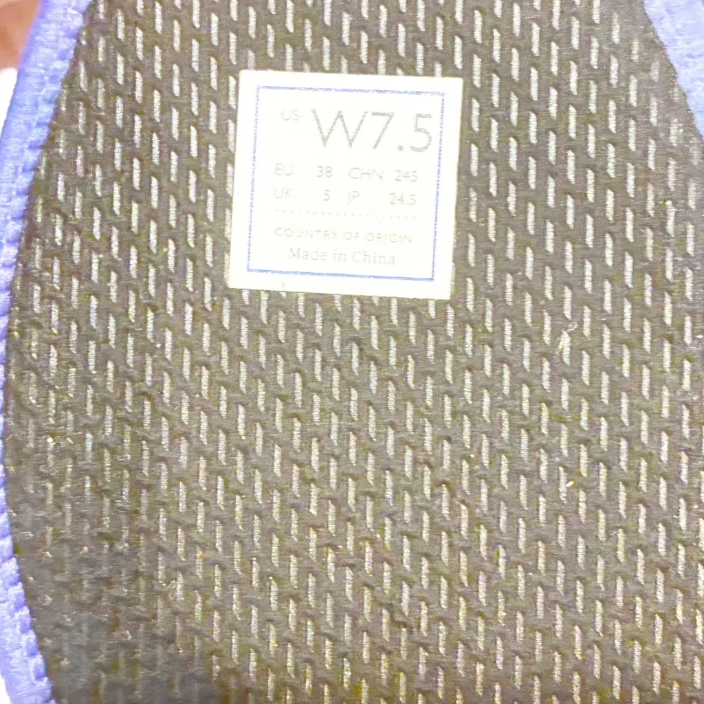 Rothy's The Loafer Women's Size 7.5 Navy Heather Slip On Flat Comfort Shoes Blue - Image 6